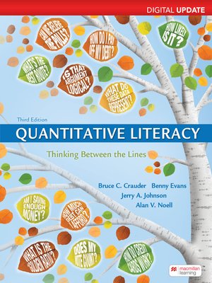 cover image of Quantitative Literacy, Digital Update
